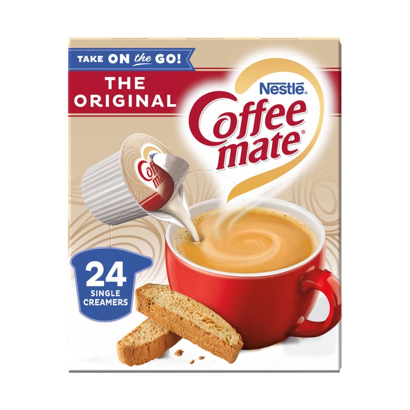 Coffee Mate Coffee-mate Coffee Creamer Liquid Singles, Original, 24 Count (Pack of 4) - Image 1